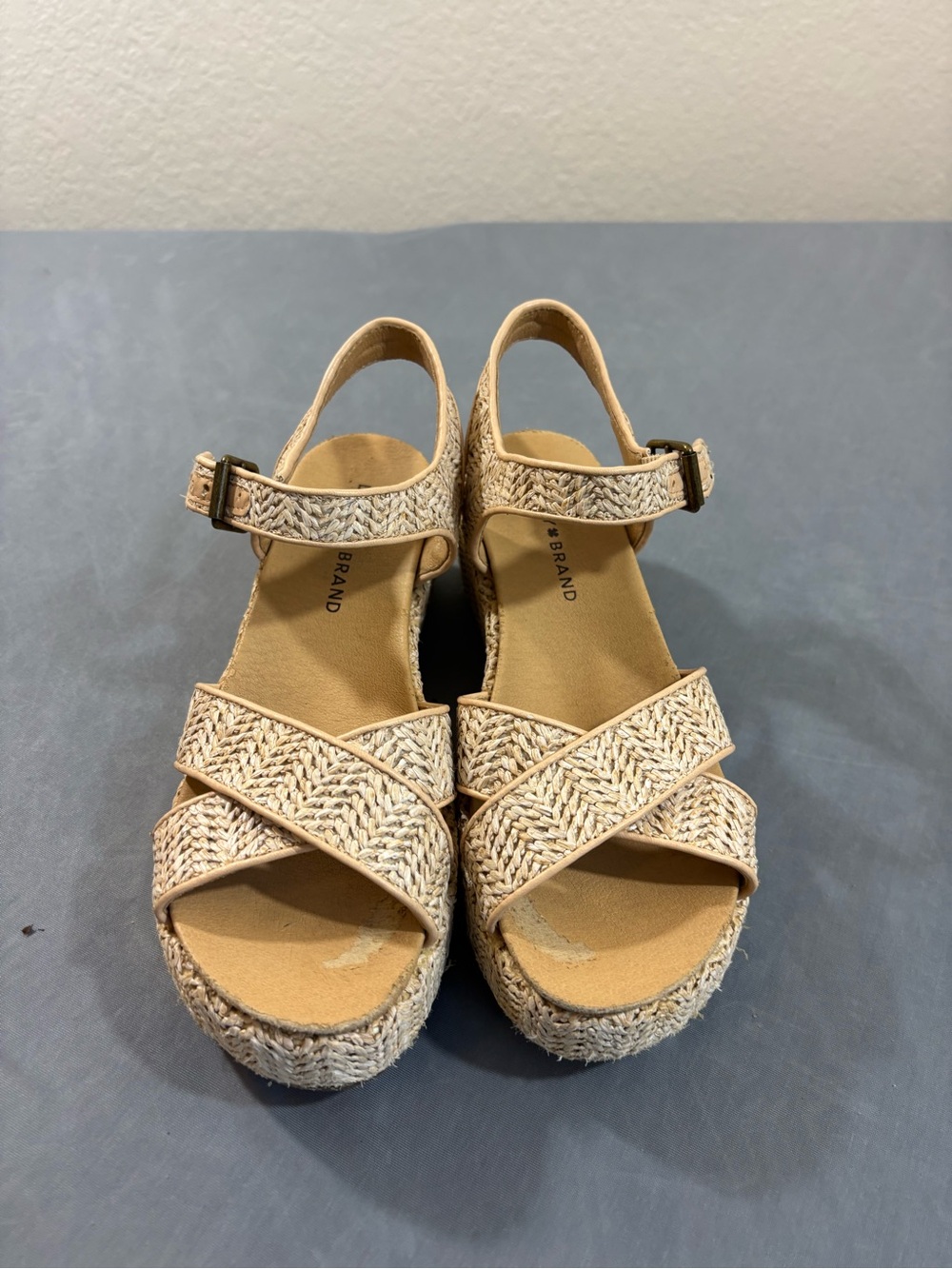 Lucky Brand Woven Platform Sandals - Women